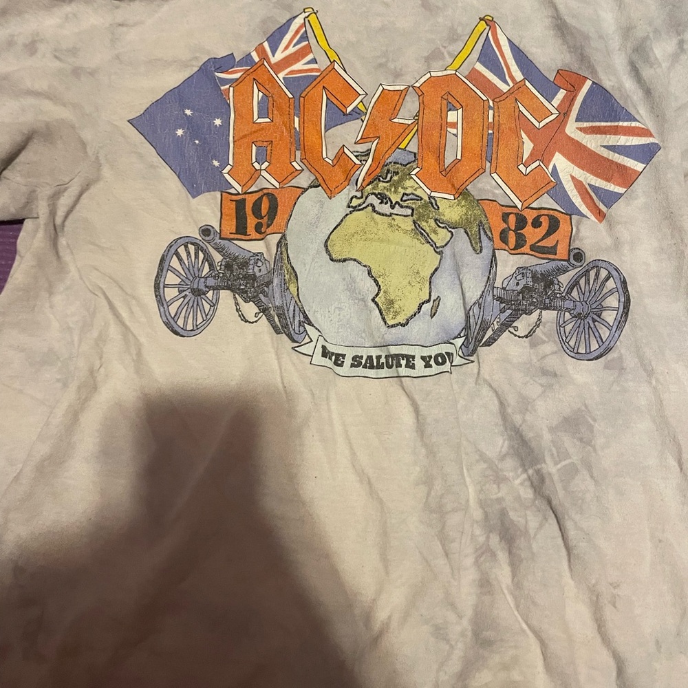 AC/DC band tee